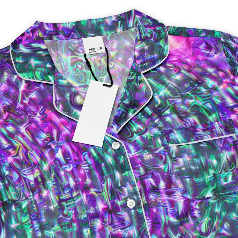 Hyperbloom on Women's Short Sleeve Pajama Top — Product details
