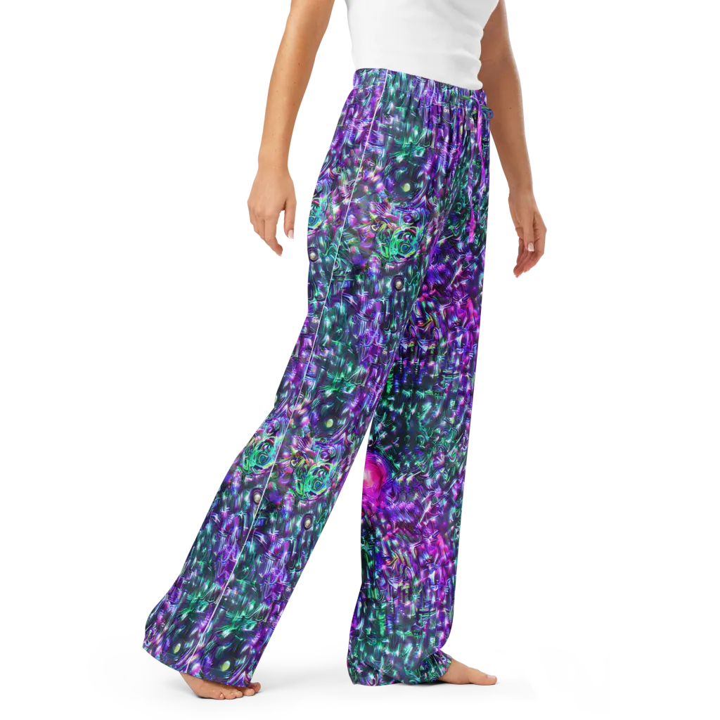 Hyperbloom on Women's Pajama Pants — Right Front