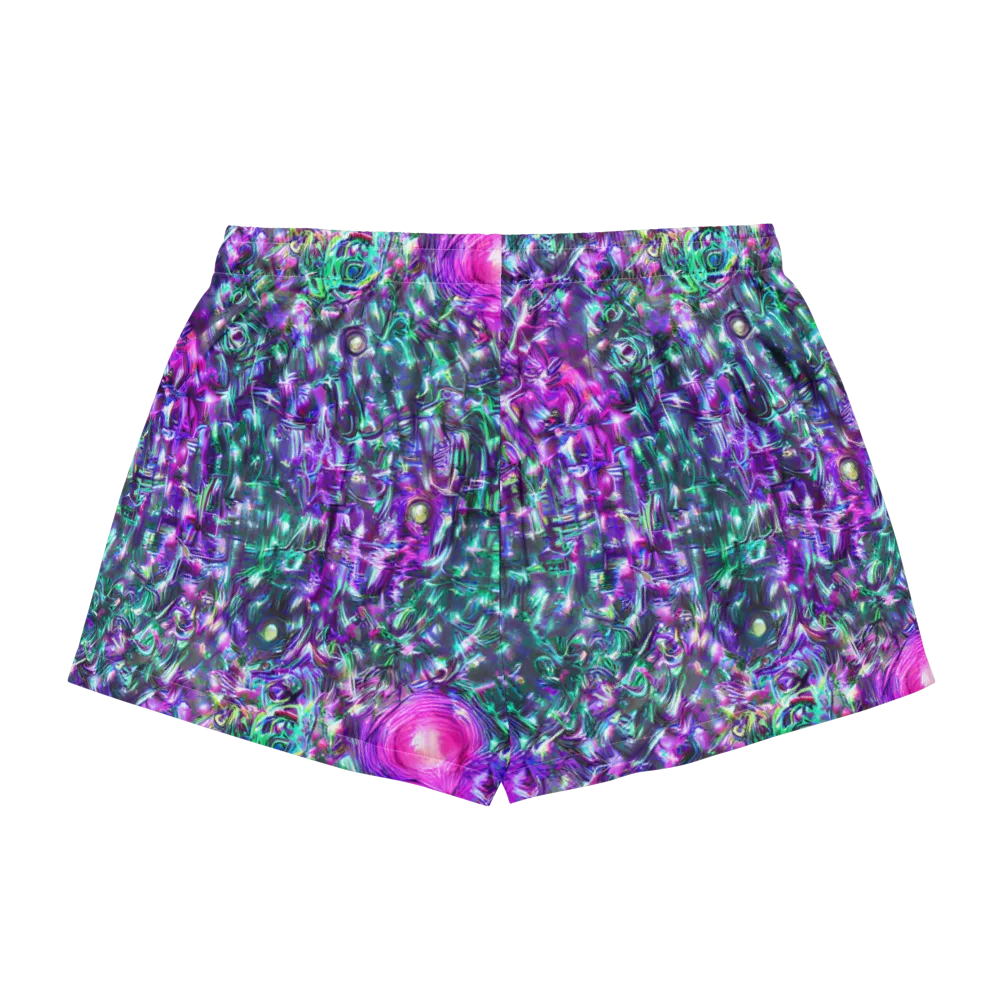 Hyperbloom on Women's Pajama Shorts — Back