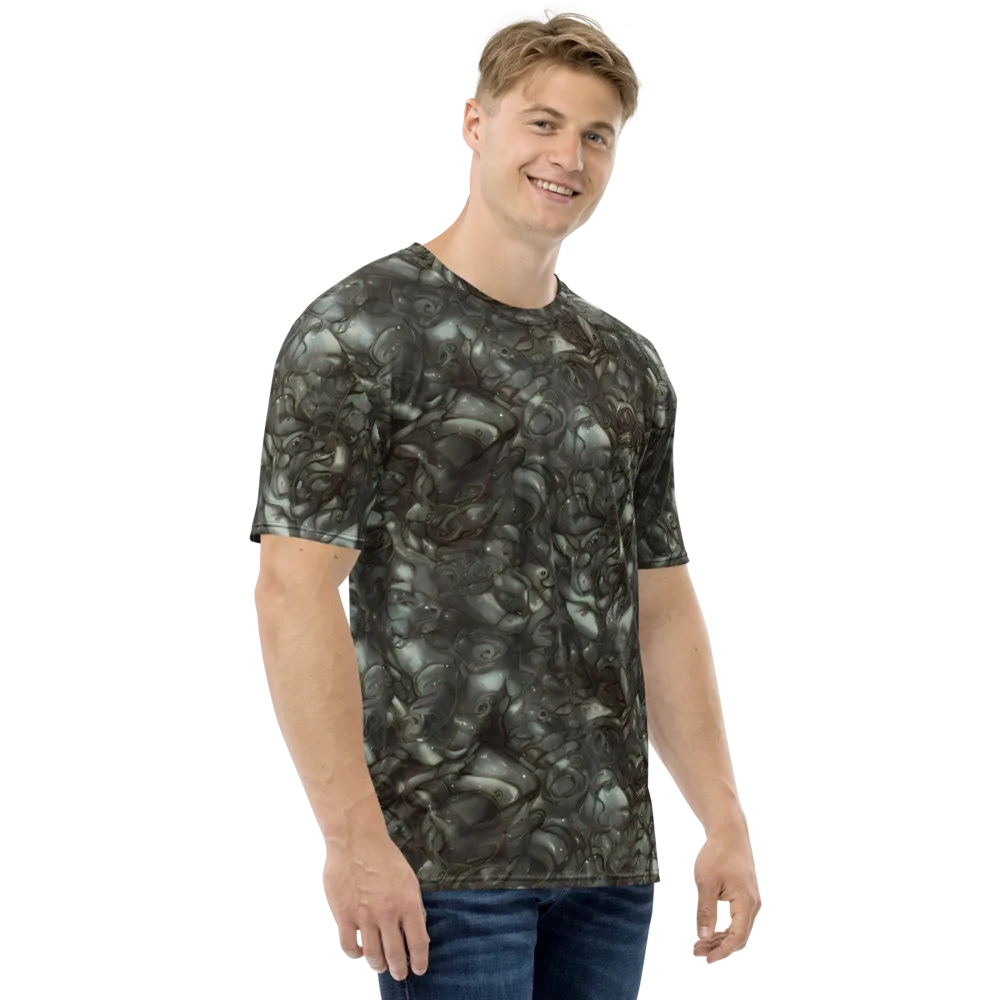 Mercury Reef on Men's Crew Neck T-Shirt — Right