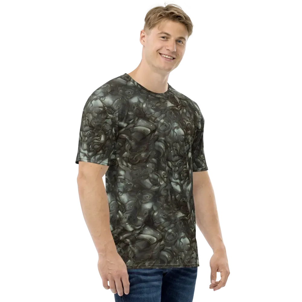 Mercury Reef on Men's Crew Neck T-Shirt — Right