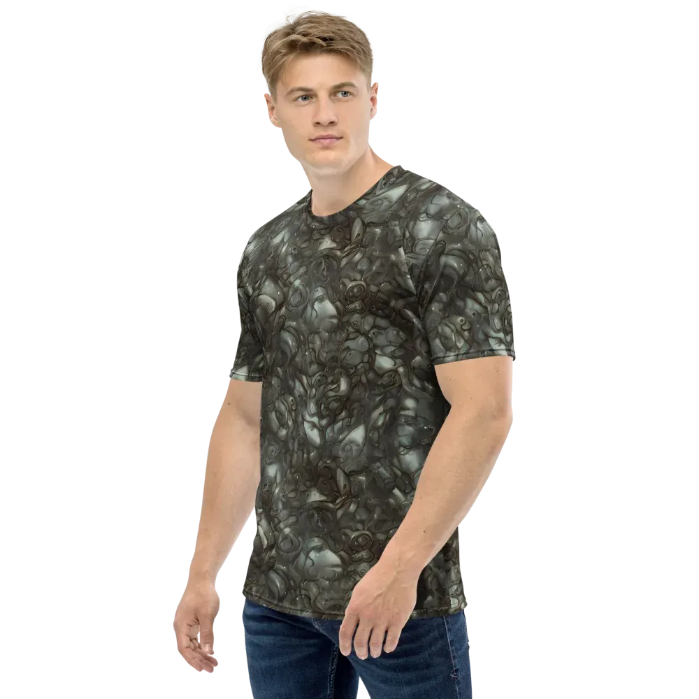 Mercury Reef on Men's Crew Neck T-Shirt — Left