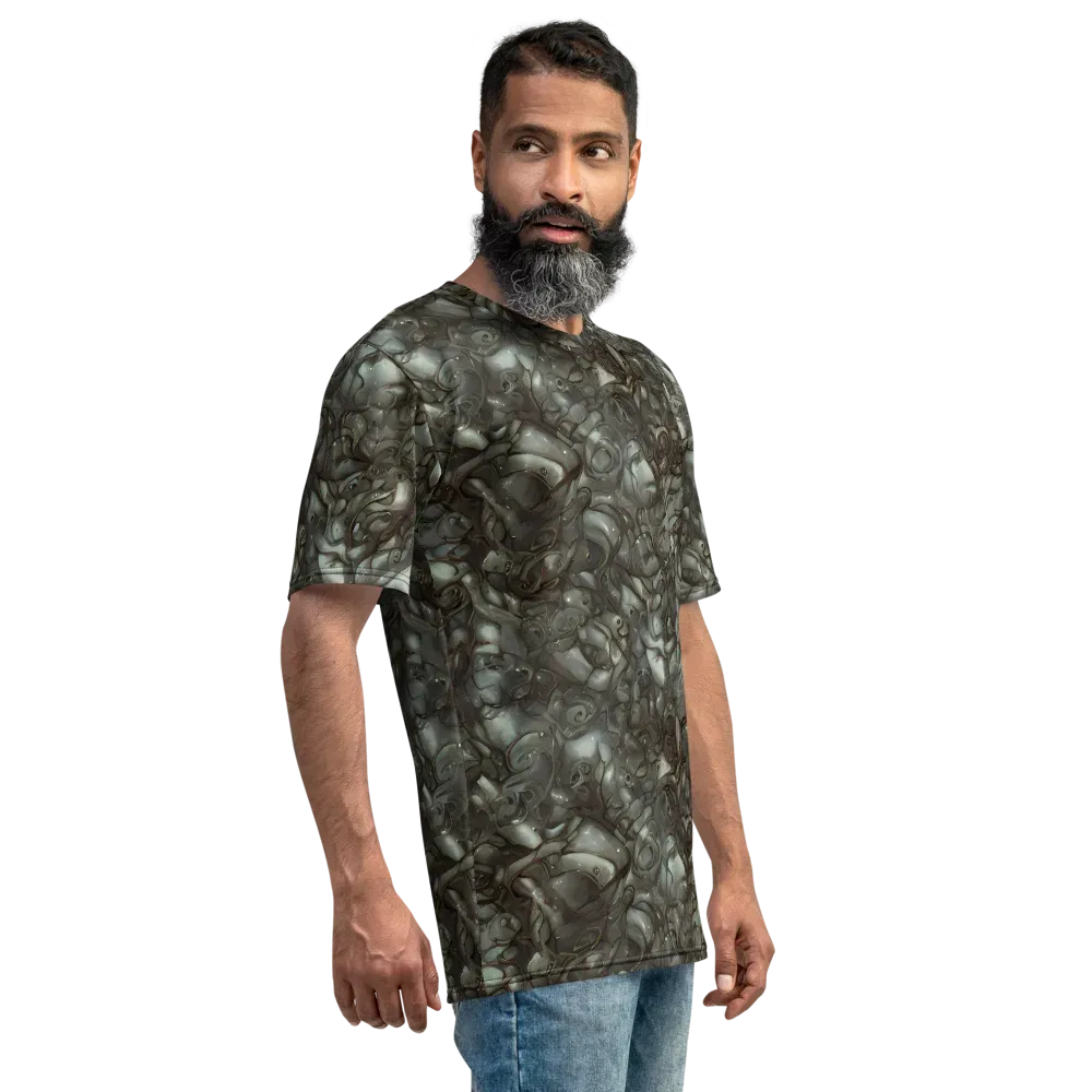 Mercury Reef on Men's Crew Neck T-Shirt — Right
