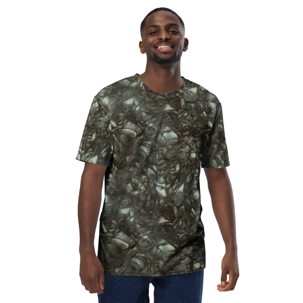 Mercury Reef on Men's Crew Neck T-Shirt — Front