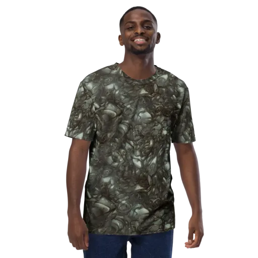 Mercury Reef on a Men's Crew Neck T-Shirt