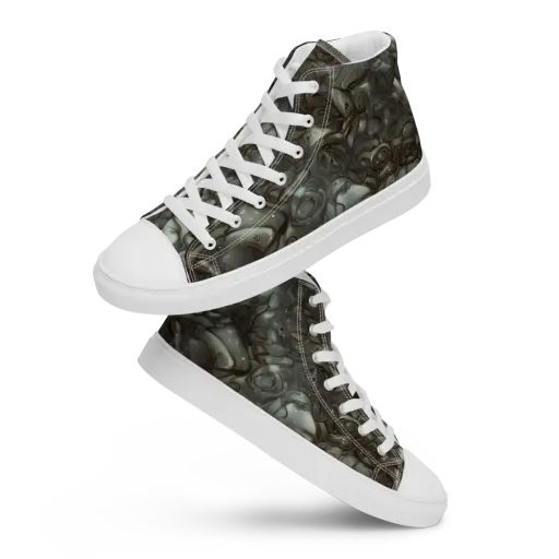 Mercury Reef on a Men's High Top Canvas Shoes