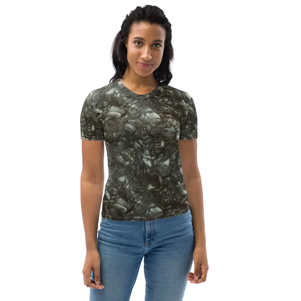 Mercury Reef on Women's Crew Neck T-Shirt — Front