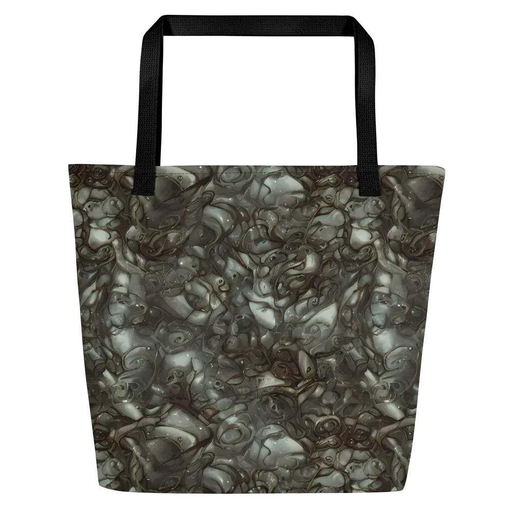 Mercury Reef on Large Tote Bag W/ Pocket — Front