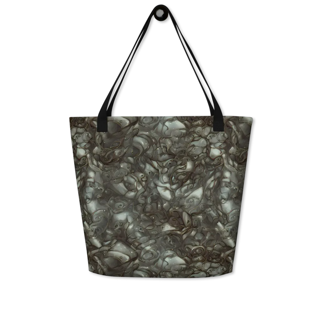 Mercury Reef on Large Tote Bag W/ Pocket — Front