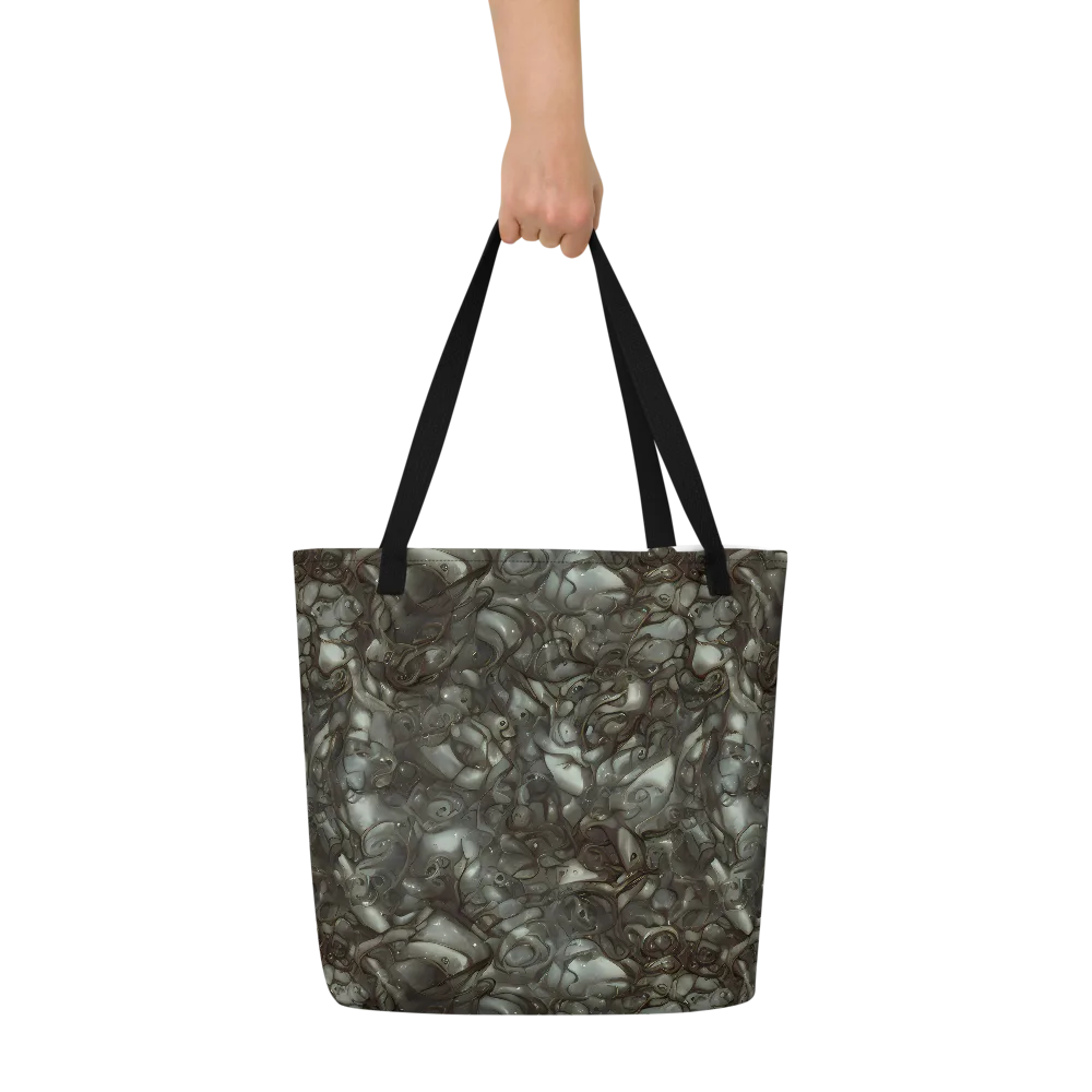 Mercury Reef on Large Tote Bag W/ Pocket — Front