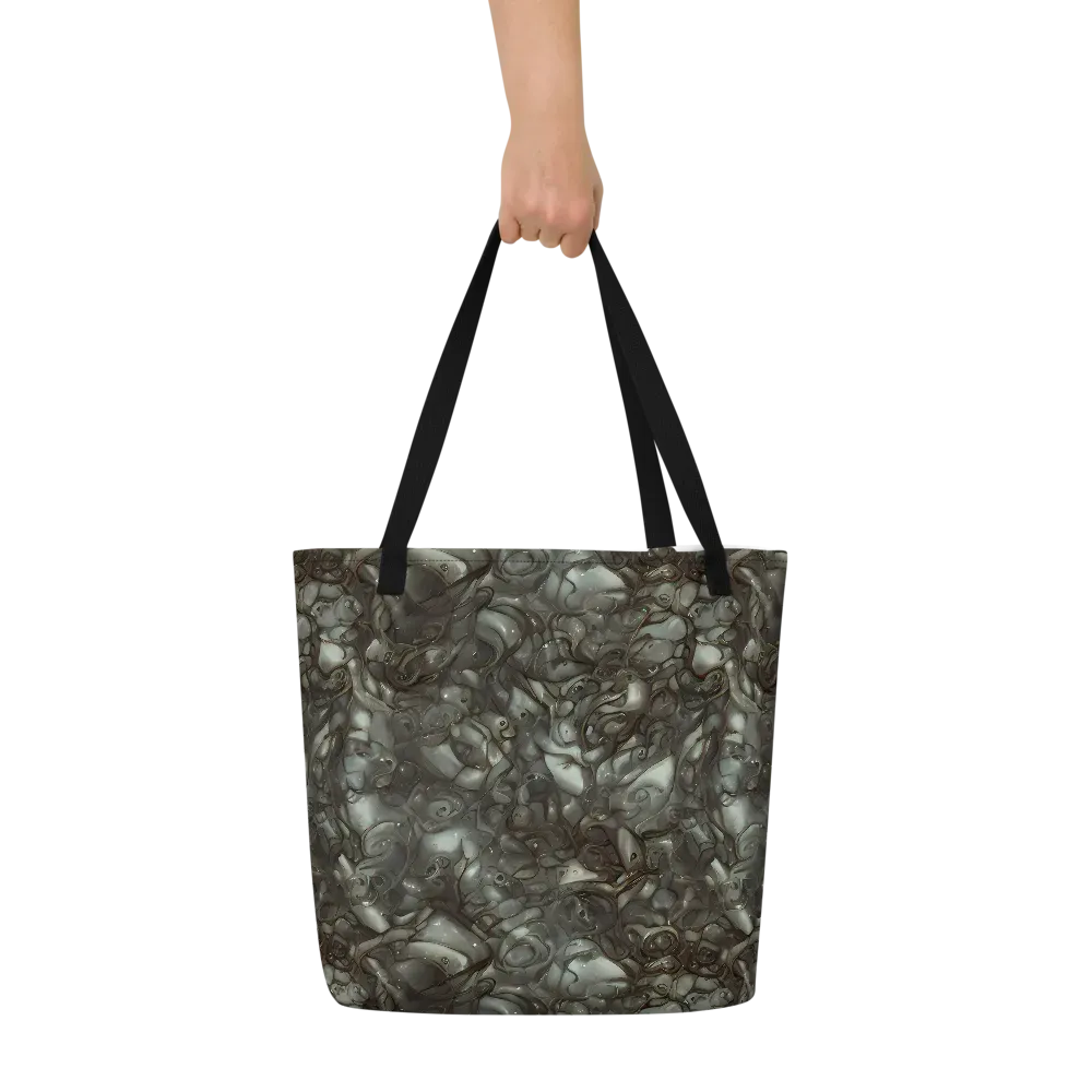 Mercury Reef on Large Tote Bag W/ Pocket — Front