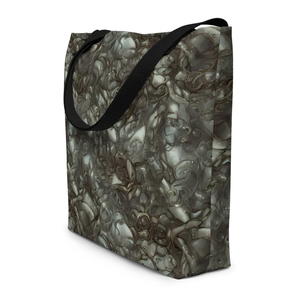 Mercury Reef on Large Tote Bag W/ Pocket — Front