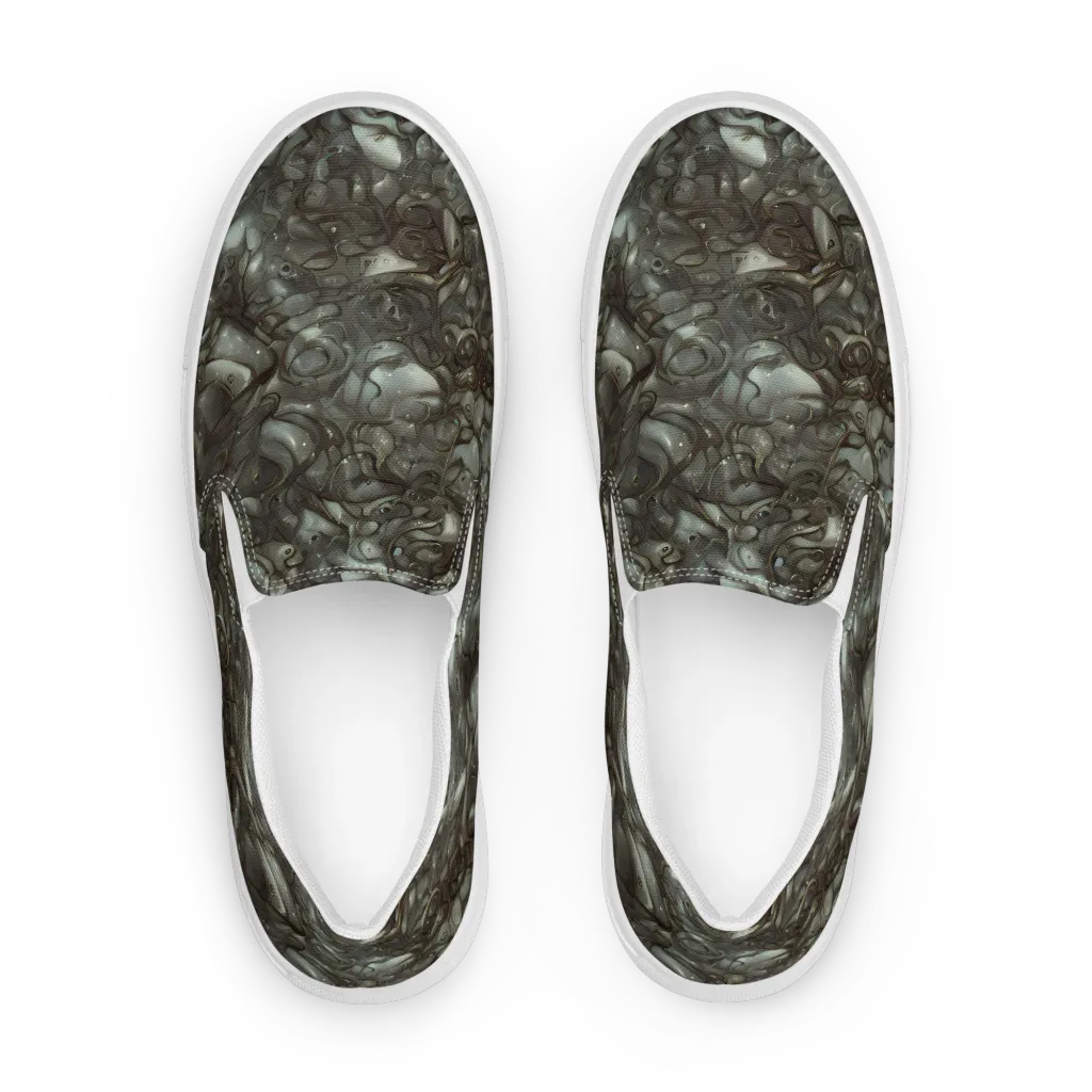 Mercury Reef on Women's Slip-On Canvas Shoes — Front