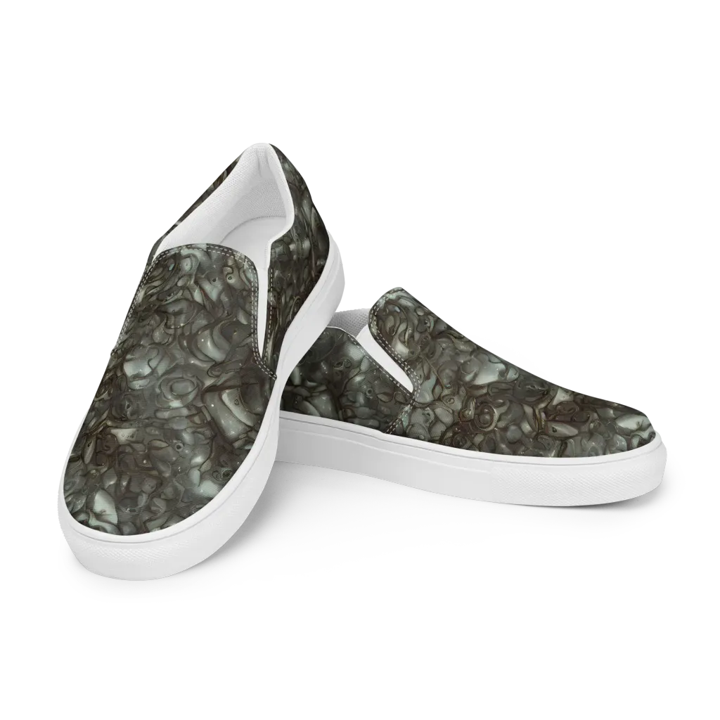 Mercury Reef on Women's Slip-On Canvas Shoes — Left Front