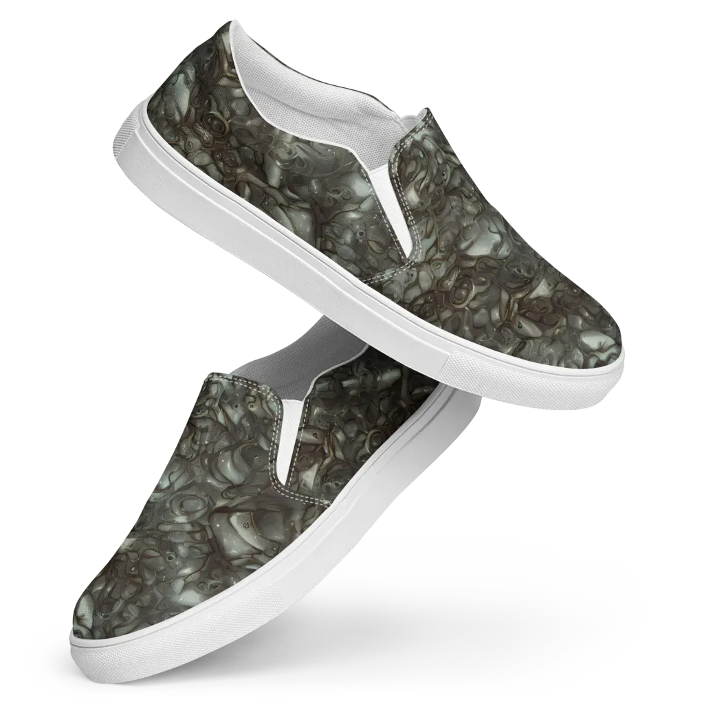 Mercury Reef on Women's Slip-On Canvas Shoes — Front