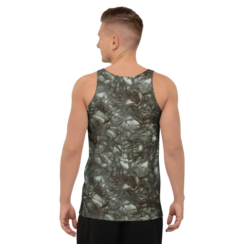 Mercury Reef on Men's Tank Top — Back