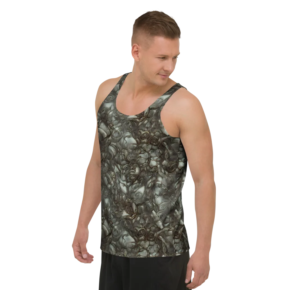 Mercury Reef on Men's Tank Top — Left Front