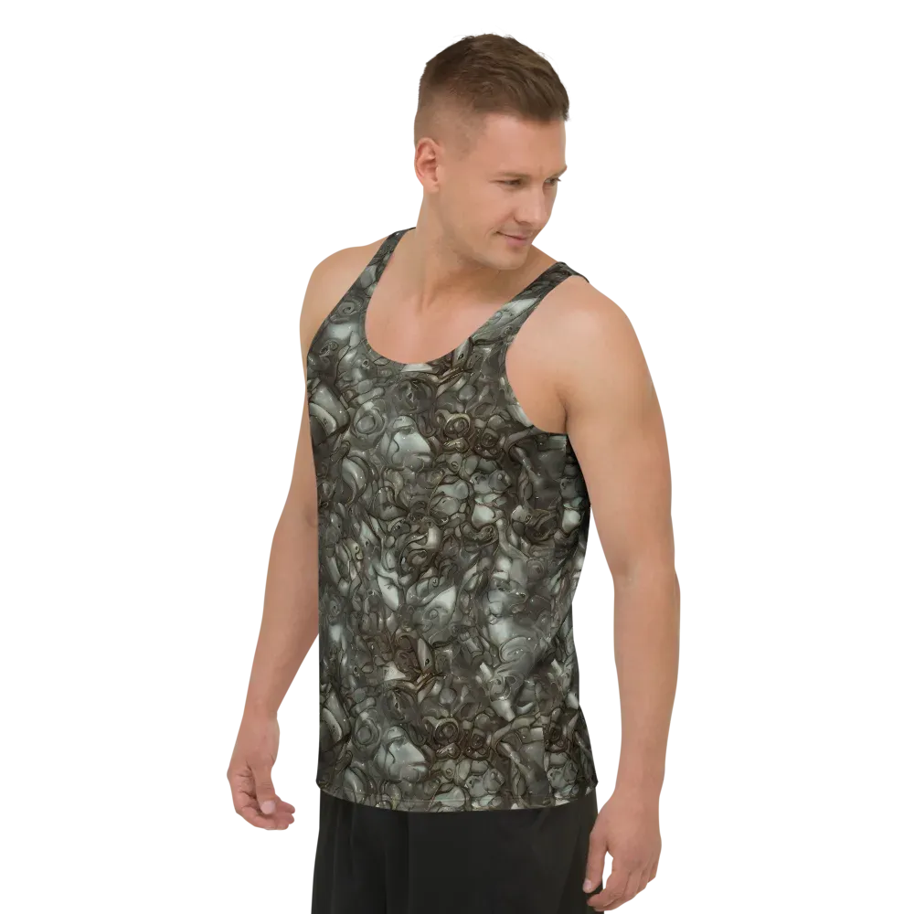 Mercury Reef on Men's Tank Top — Left Front