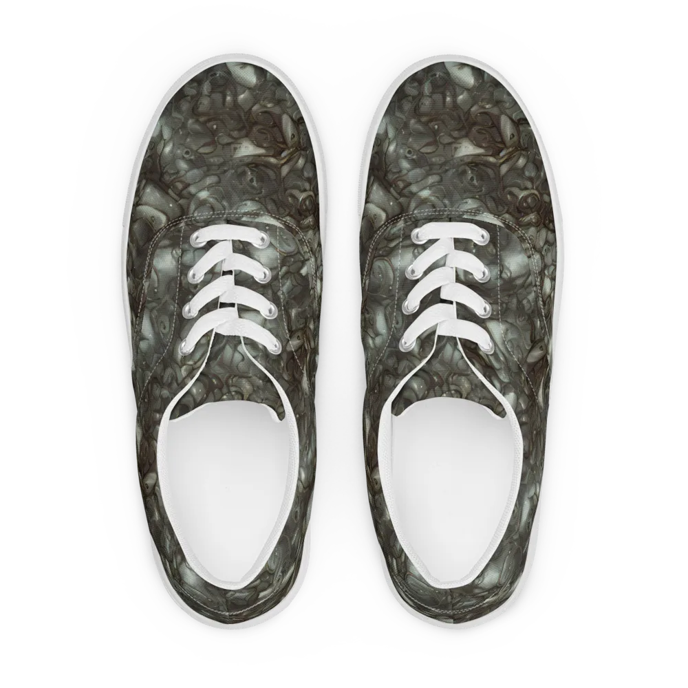 Mercury Reef on Men's Lace-Up Canvas Shoes — Front