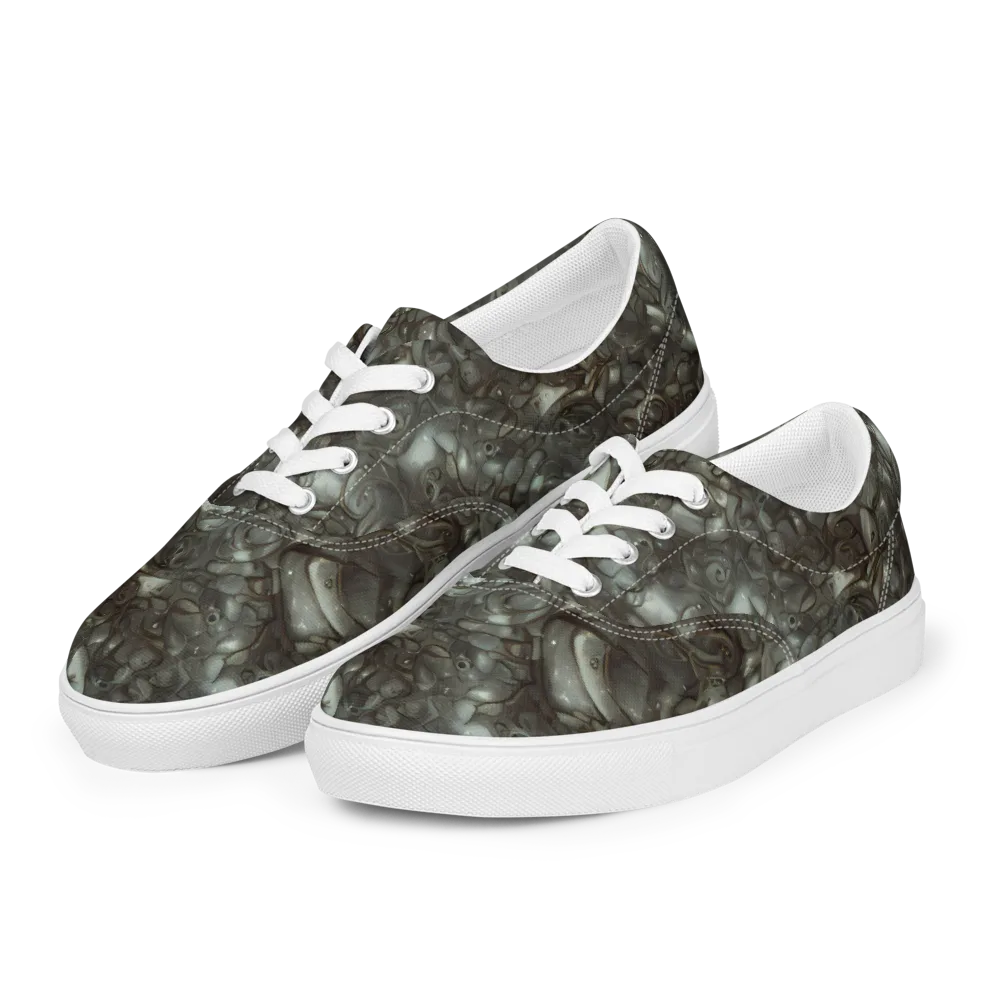 Mercury Reef on Men's Lace-Up Canvas Shoes — Left Front