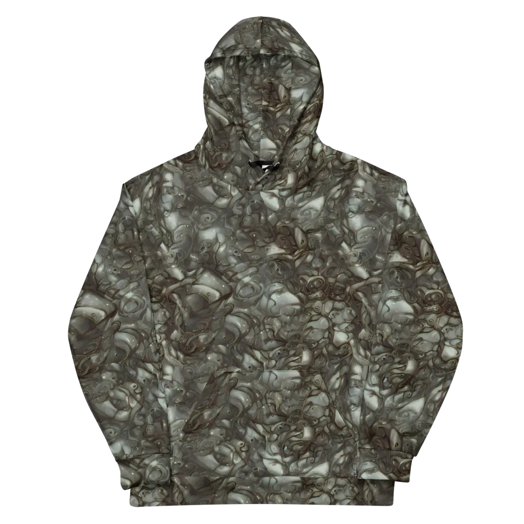 Mercury Reef on Cotton Hoodie — Front