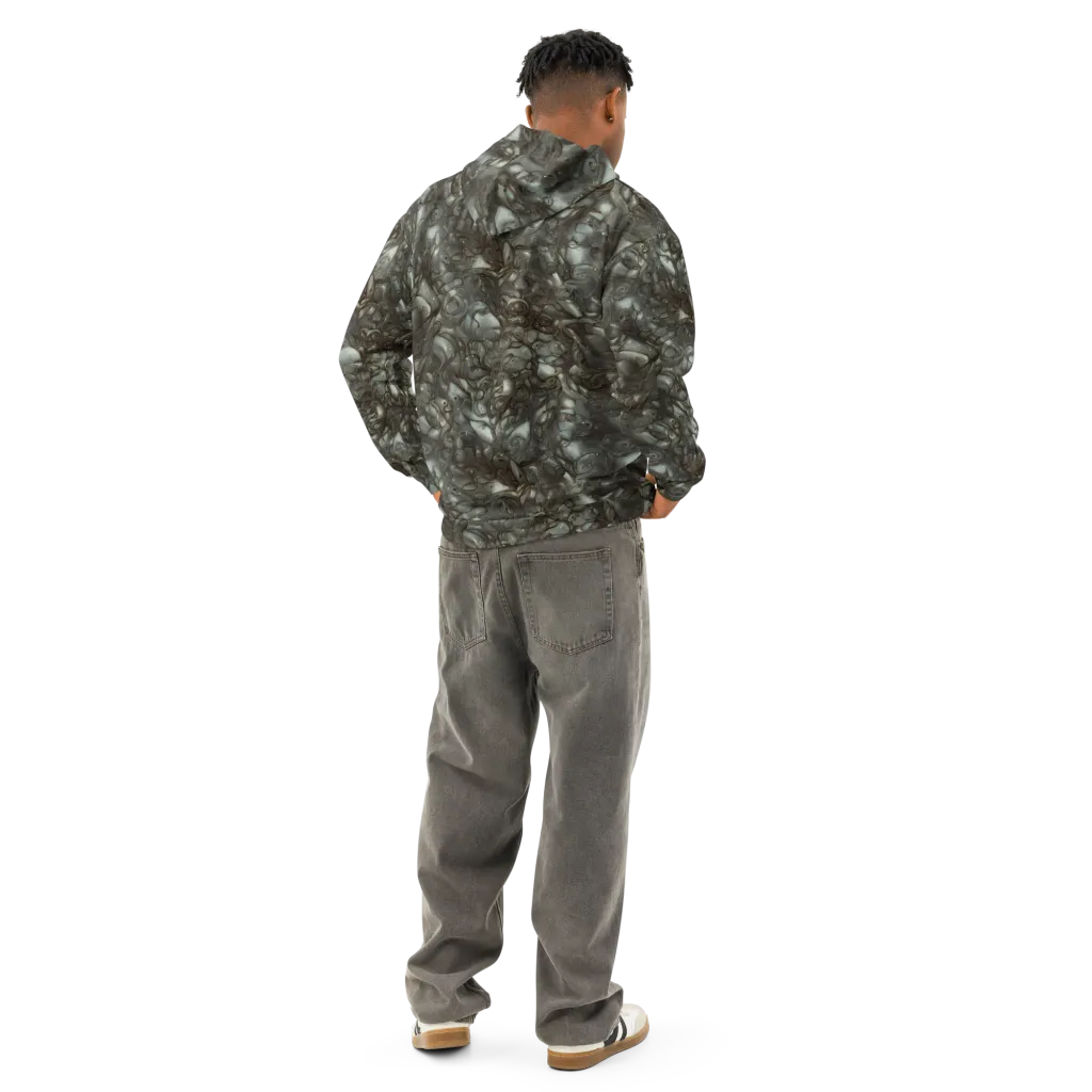 Mercury Reef on Cotton Hoodie — Back