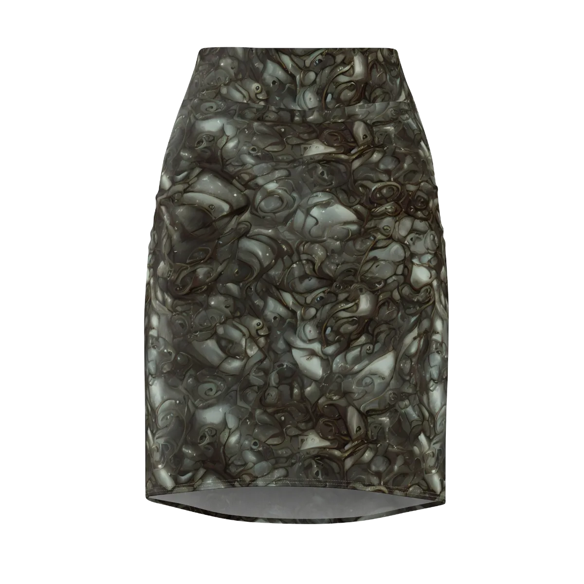 Mercury Reef on Pencil Skirt — Front