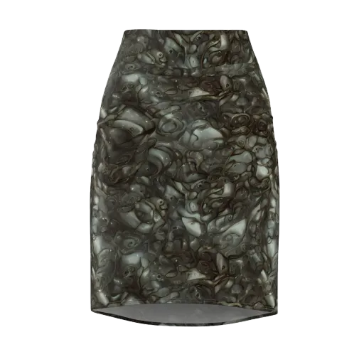 Mercury Reef on a Pencil Skirt
