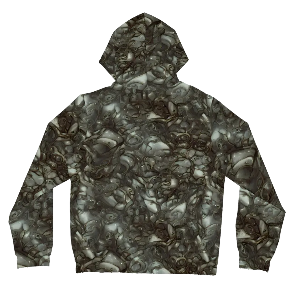 Mercury Reef on Women's Full-Zip Hoodie — Back