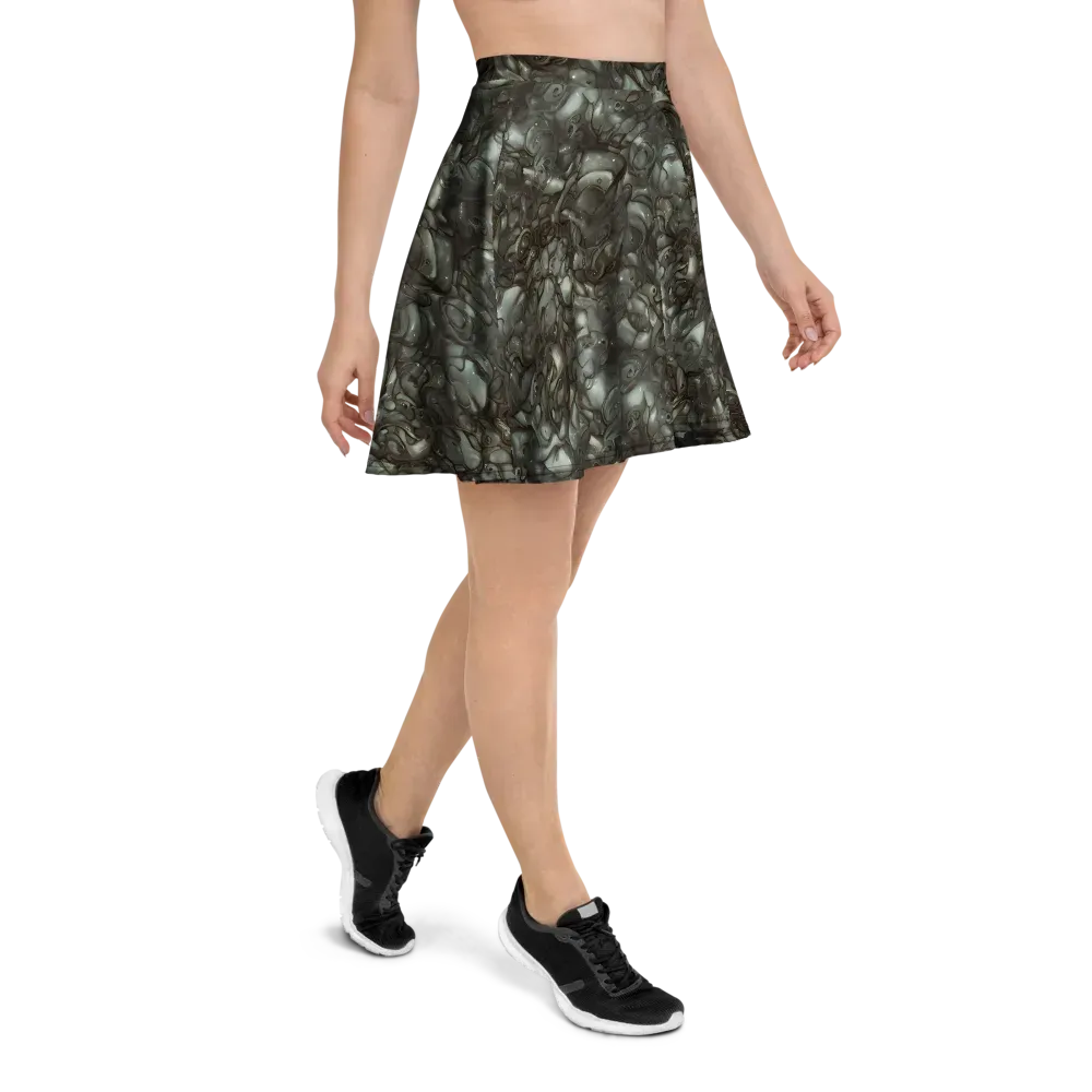 Mercury Reef on Skater Skirt — Right