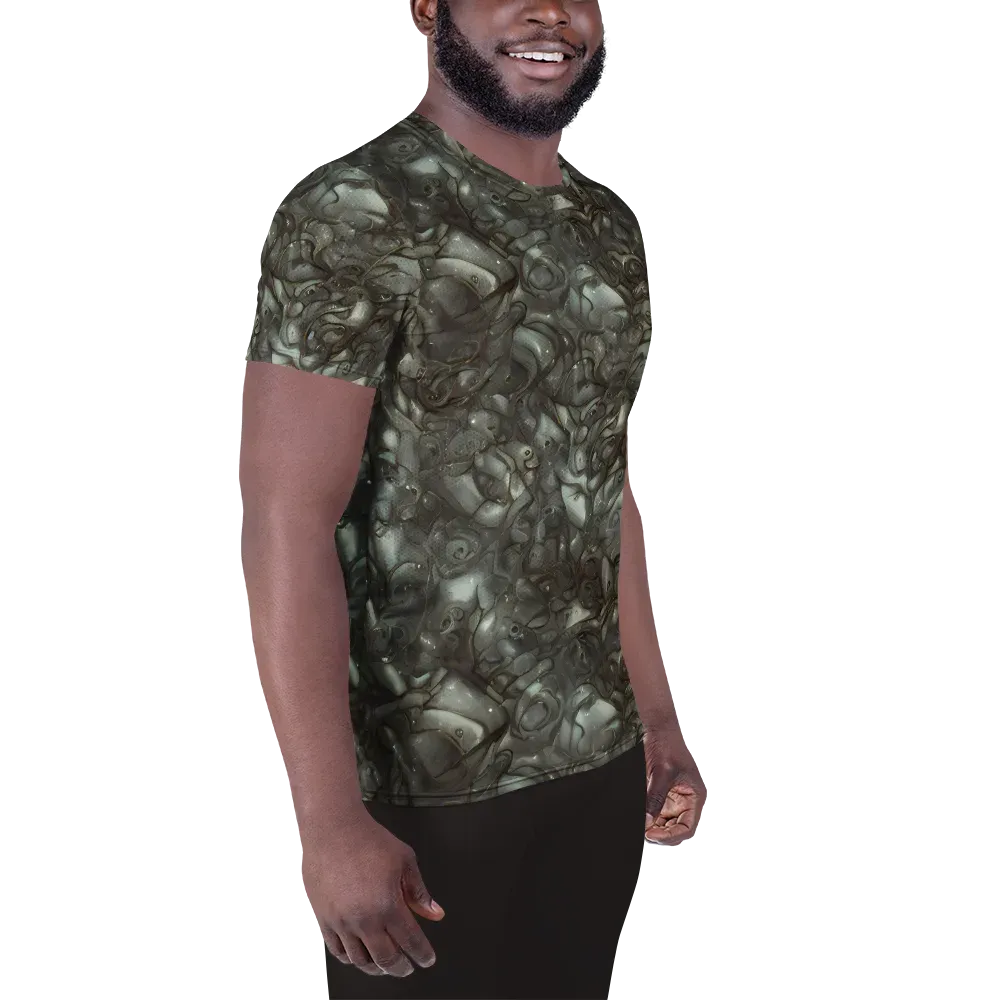 Mercury Reef on Men's Athletic T-Shirt — Right