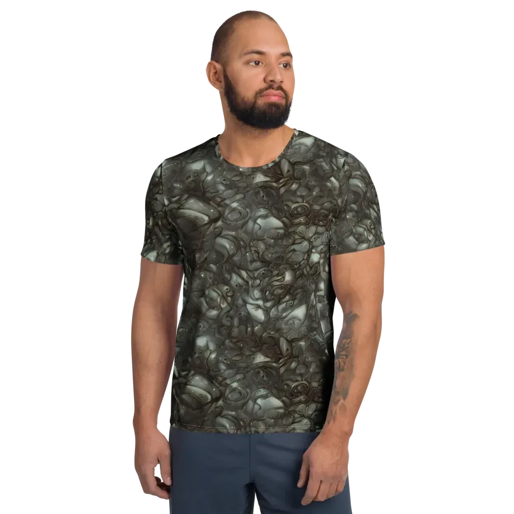 Mercury Reef on Men's Athletic T-Shirt — Front
