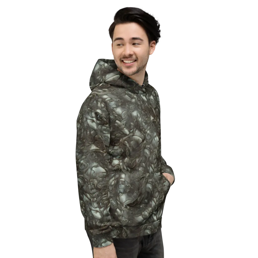 Mercury Reef on Hoodie — Right