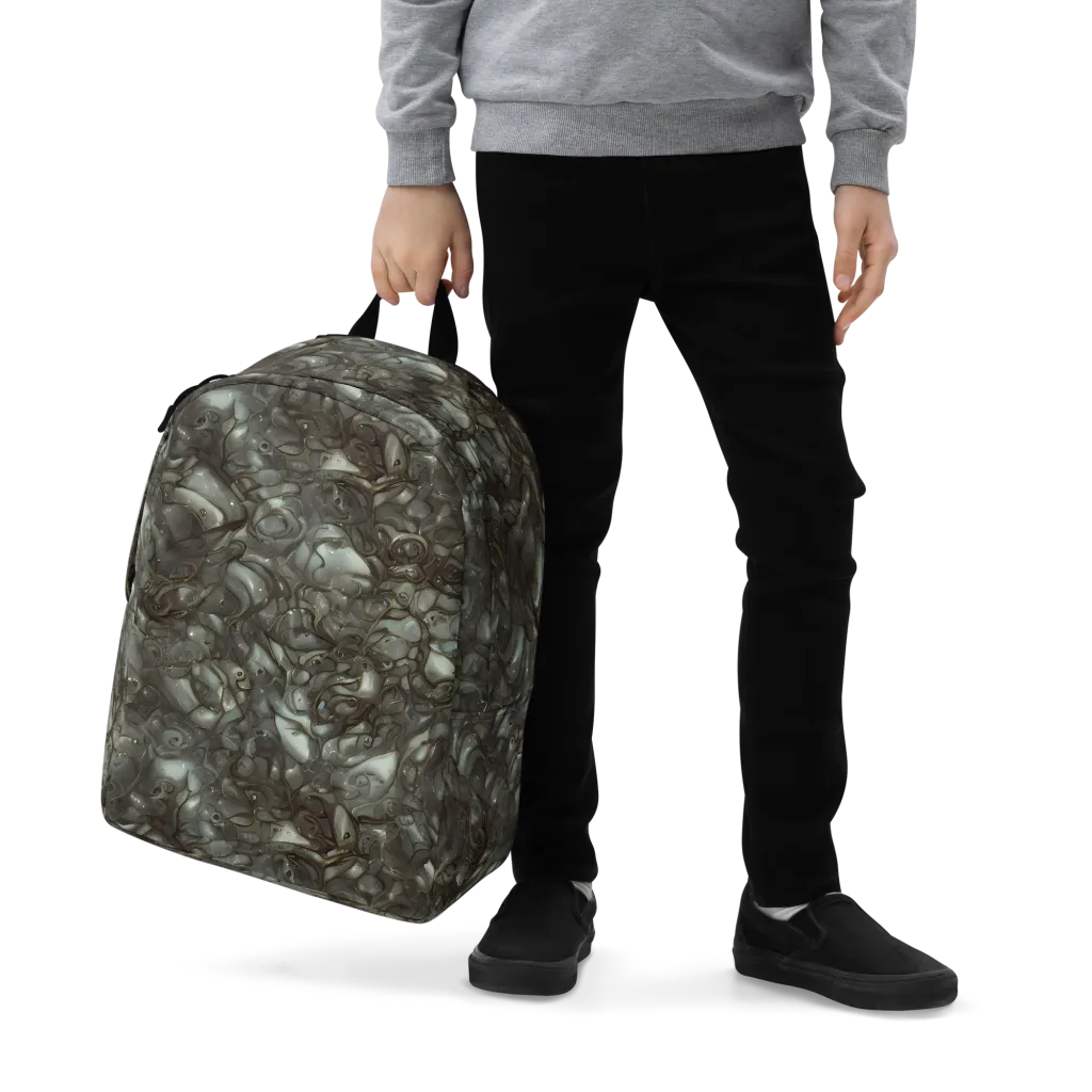 Mercury Reef on Minimalist Backpack — Zoomed-in