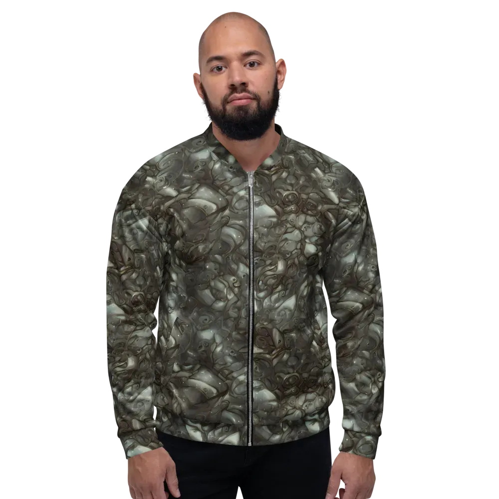 Mercury Reef on Bomber Jacket — Front