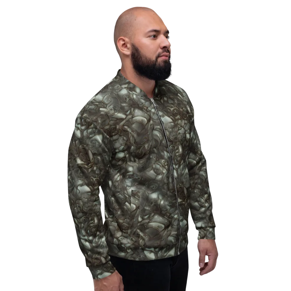 Mercury Reef on Bomber Jacket — Right