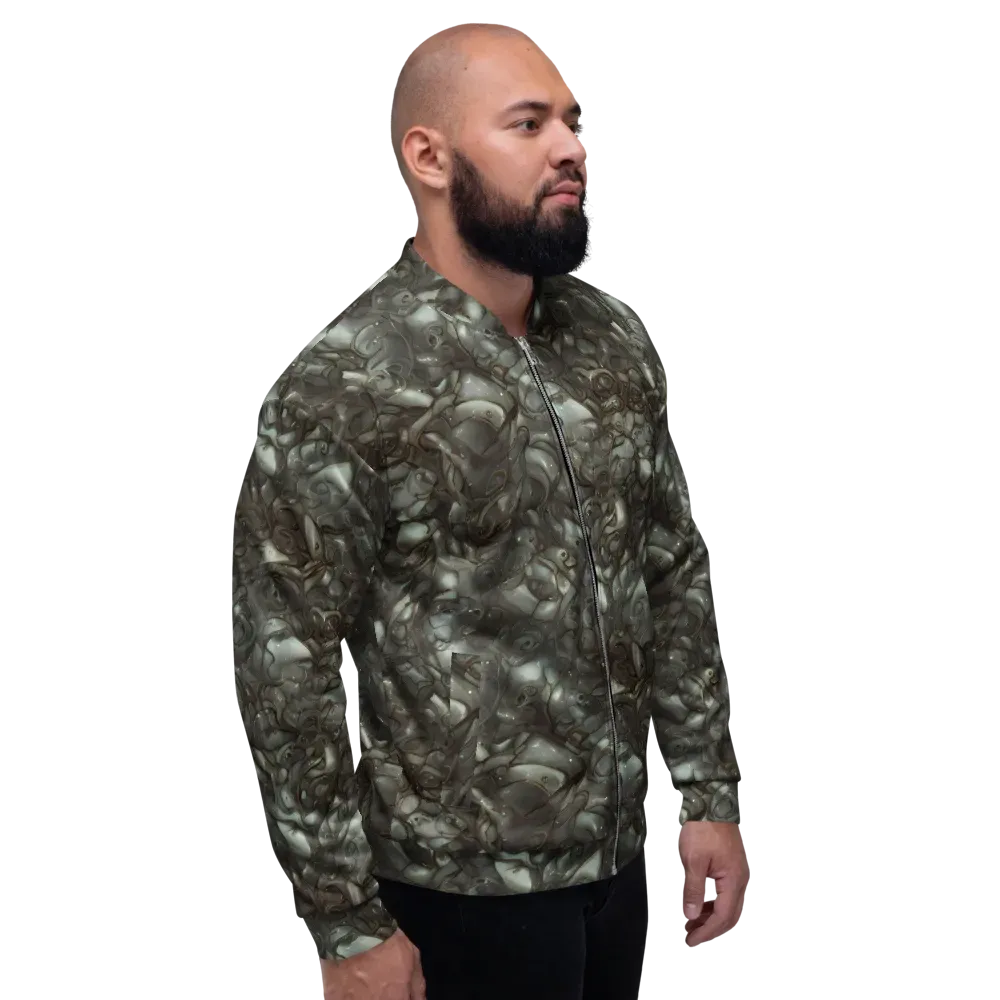 Mercury Reef on Bomber Jacket — Right