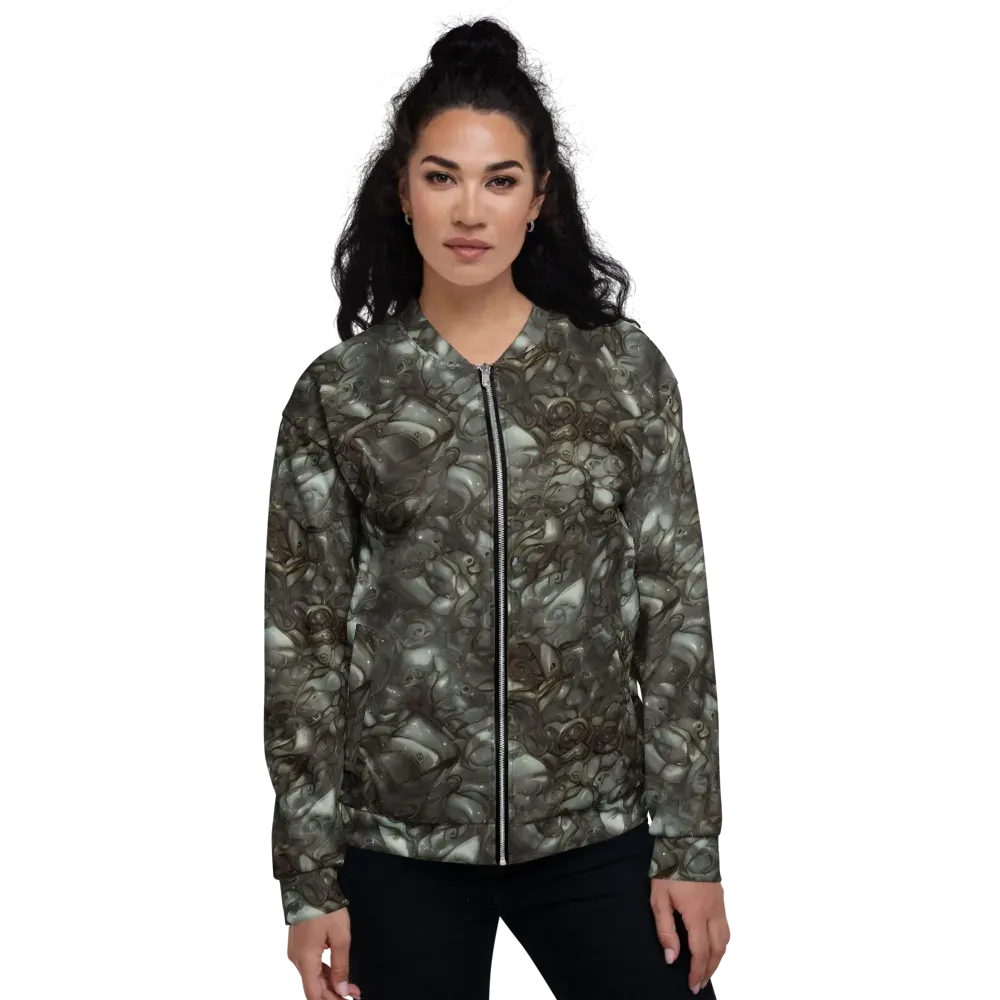 Mercury Reef on Bomber Jacket — Front