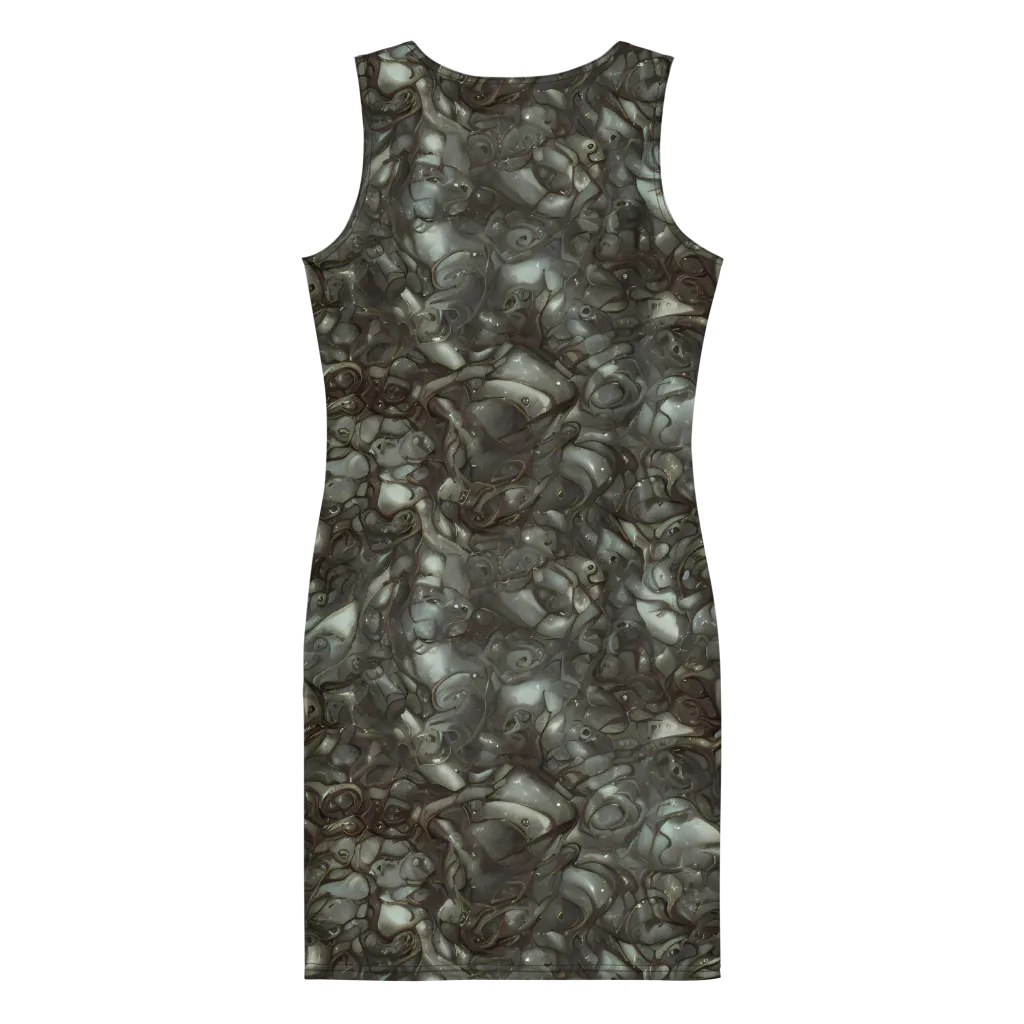 Mercury Reef on Bodycon Dress — Back