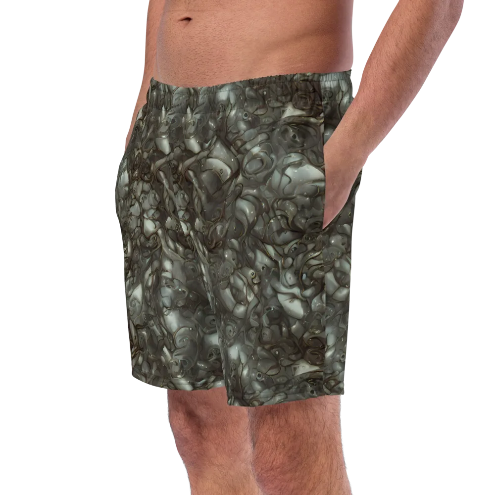 Mercury Reef on Swim Trunks — Left Front