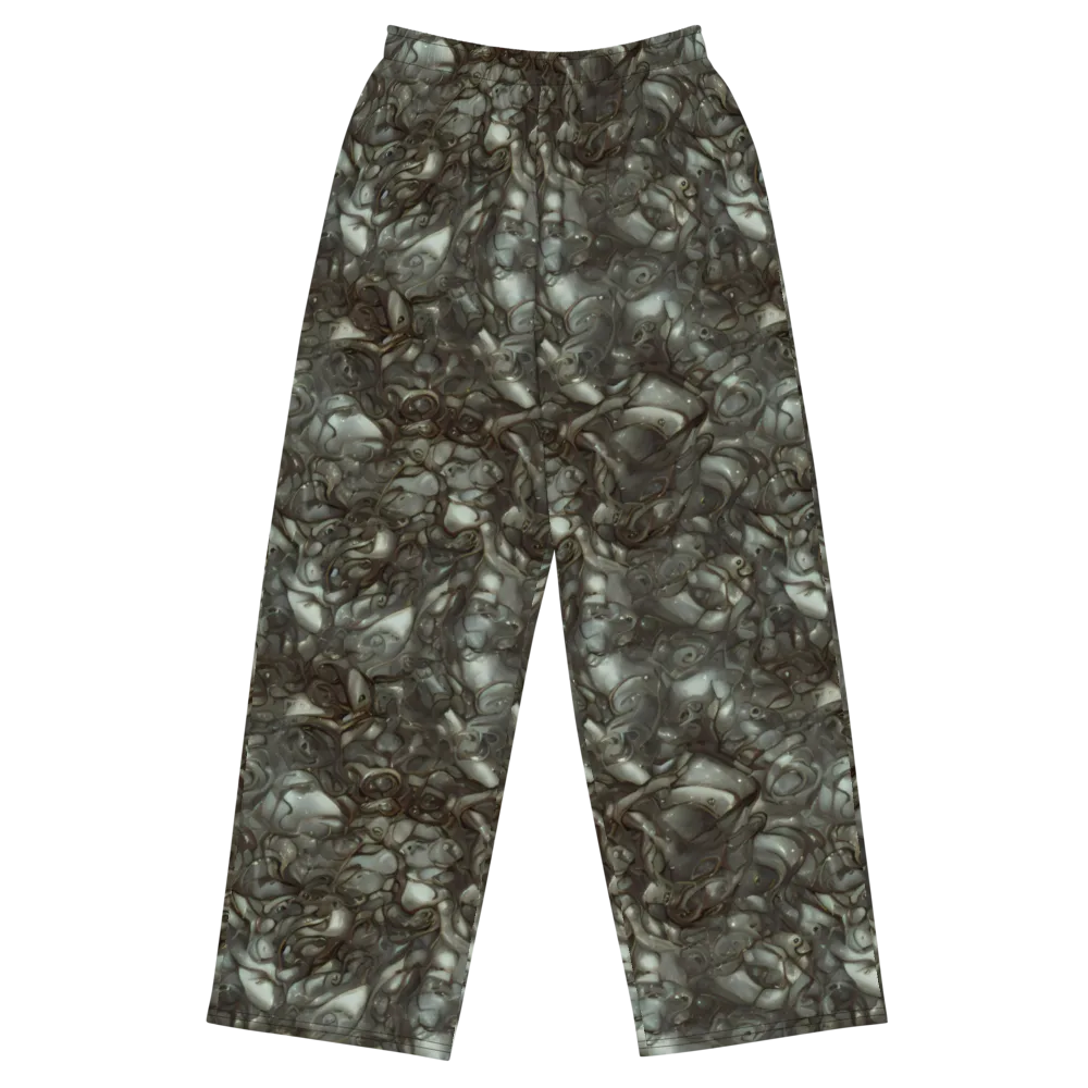 Mercury Reef on Wide-Leg Pants — Front