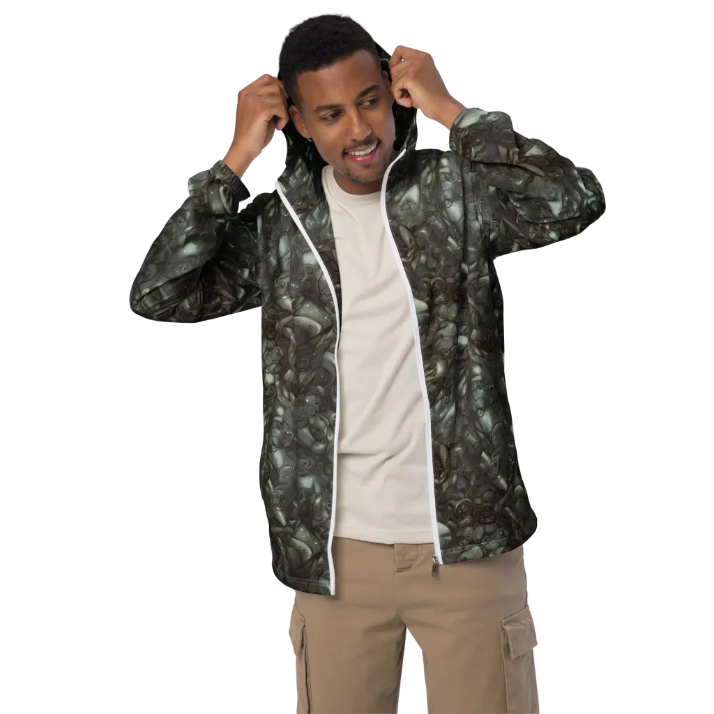 Mercury Reef on Men's Windbreaker — Front