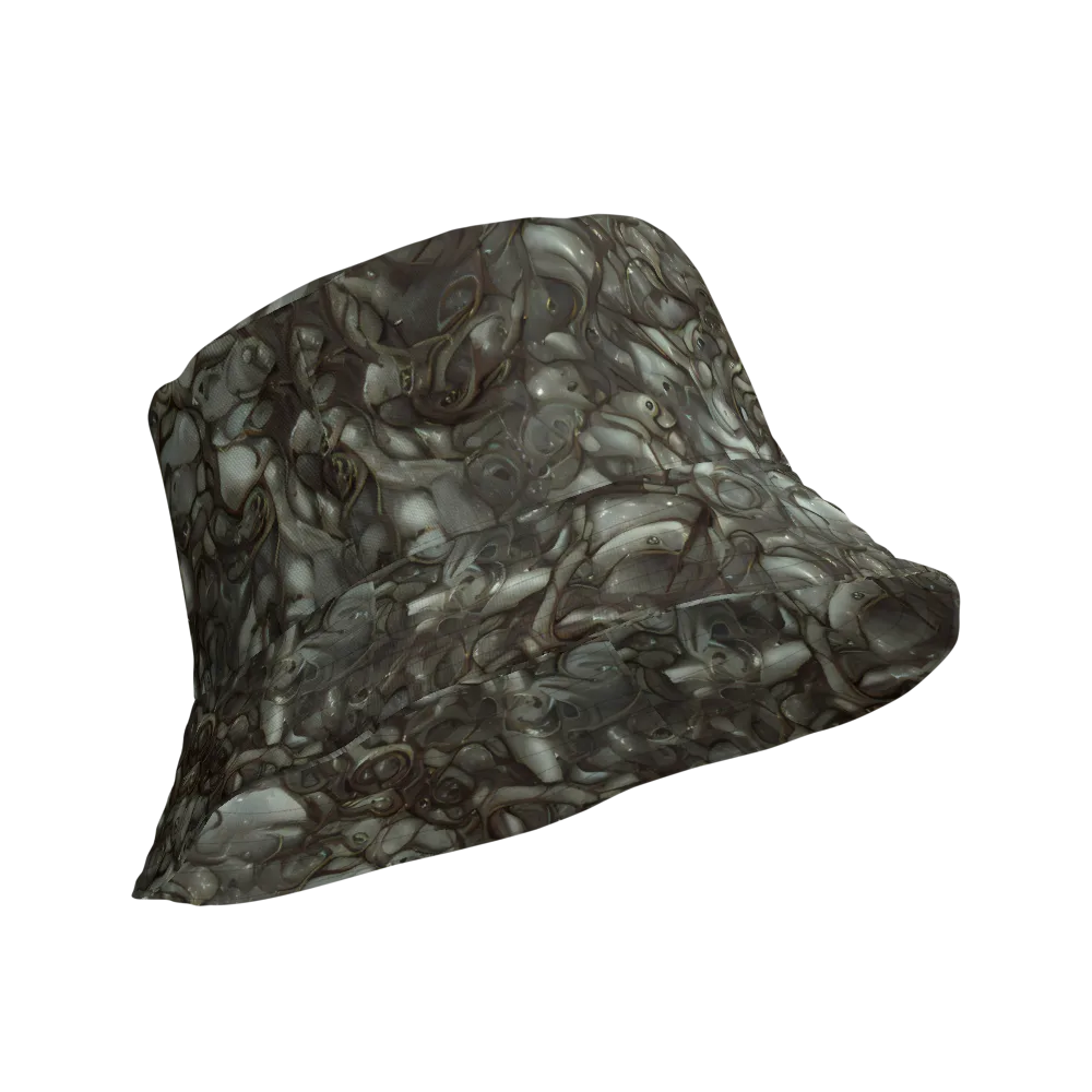 Mercury Reef on Reversible Bucket Hat — Product details Outside