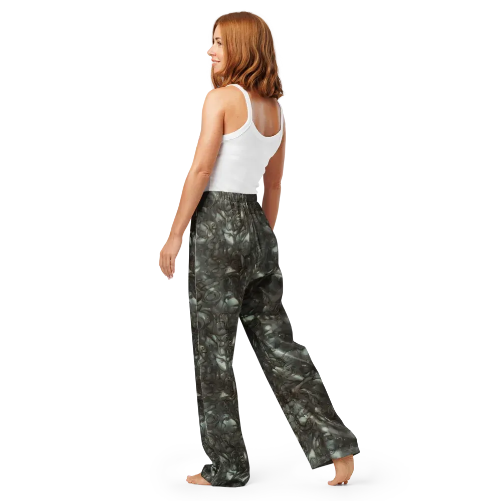 Mercury Reef on Women's Pajama Pants — Back