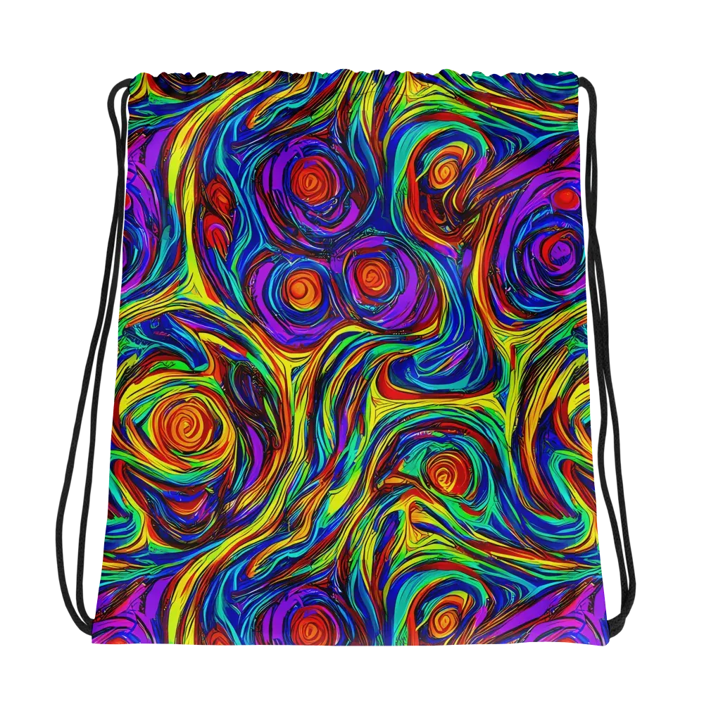 Technicolor Tempest on Drawstring Bag — Photo