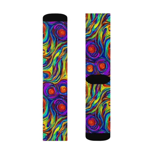 Technicolor Tempest on a Socks