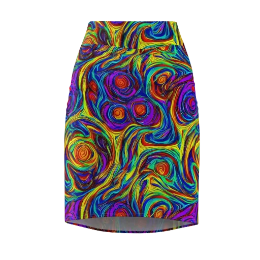 Technicolor Tempest on a Pencil Skirt