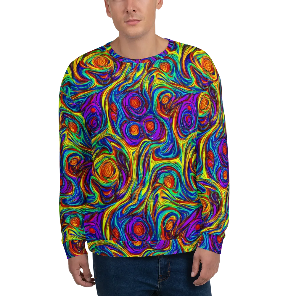 Technicolor Tempest on Sweatshirt — Front