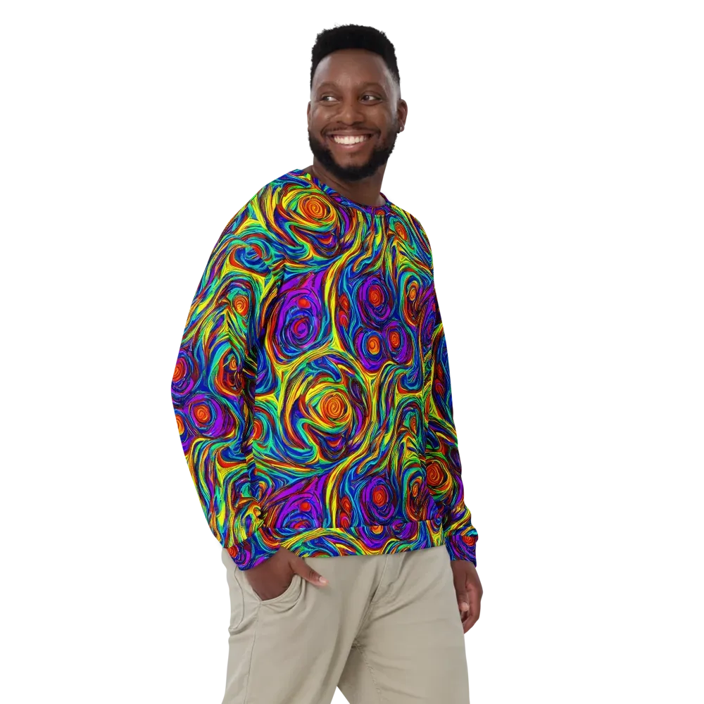 Technicolor Tempest on Sweatshirt — Front