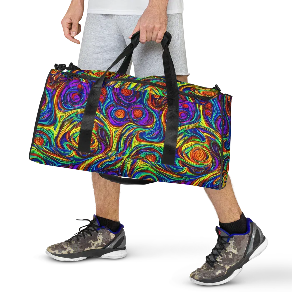 Technicolor Tempest on Duffle Bag — Front